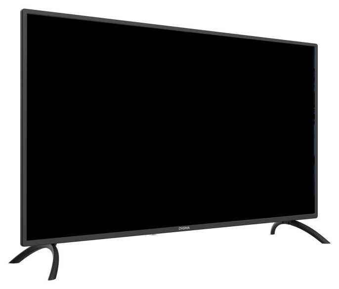 Телевизор LED Digma 40" DM-LED40SBB31 Яндекс.ТВ черный/черный FULL HD 60Hz DVB-T DVB-T2 DVB-C DVB-S DVB-S2 USB WiFi Smart TV