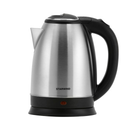 Чайник электрический StarWind SKS1051, 1.8л, металл/пластик