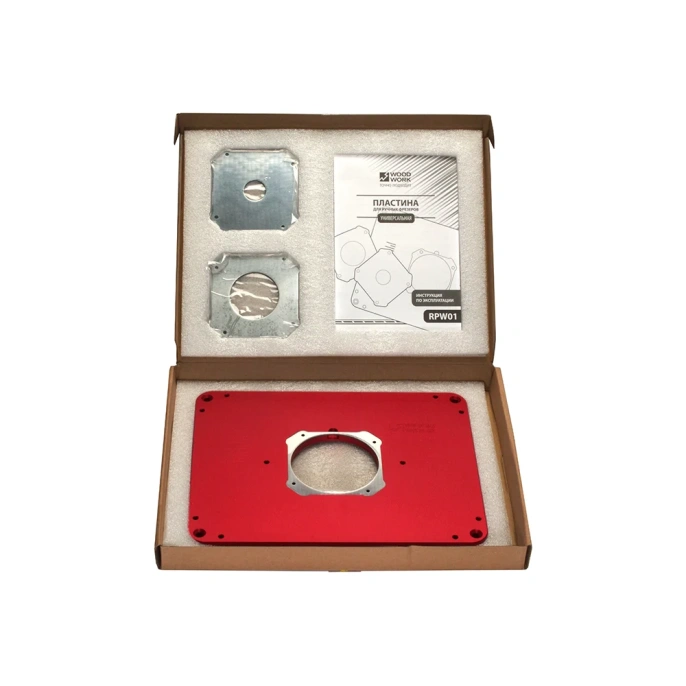 Пластина для установки фрезера универсальная WOODWORK RPW01