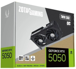 Видеокарта Zotac NVIDIA GeForce RTX 5050 RTX 5050 TWIN EDGE OC 8ГБ Twin Edge, GDDR6, OC, Ret [zt-b50500h-10m]