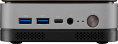 Мини ПК OSIO BaseLine B51i-012 Intel Core i3 1215U, DDR4 16ГБ, 512ГБ SSD , Intel UHD Graphics, Windows 11 Pro, коричневый и серебристый