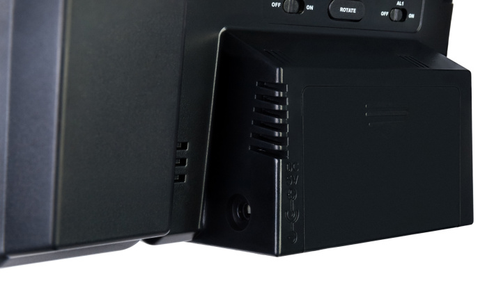 Термогигрометр Levenhuk L70 с проекцией черный