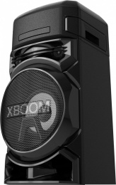 Музыкальный центр LG ON77DK, с караоке, с микрофоном, Bluetooth, FM, USB, CD, DVD, черный,