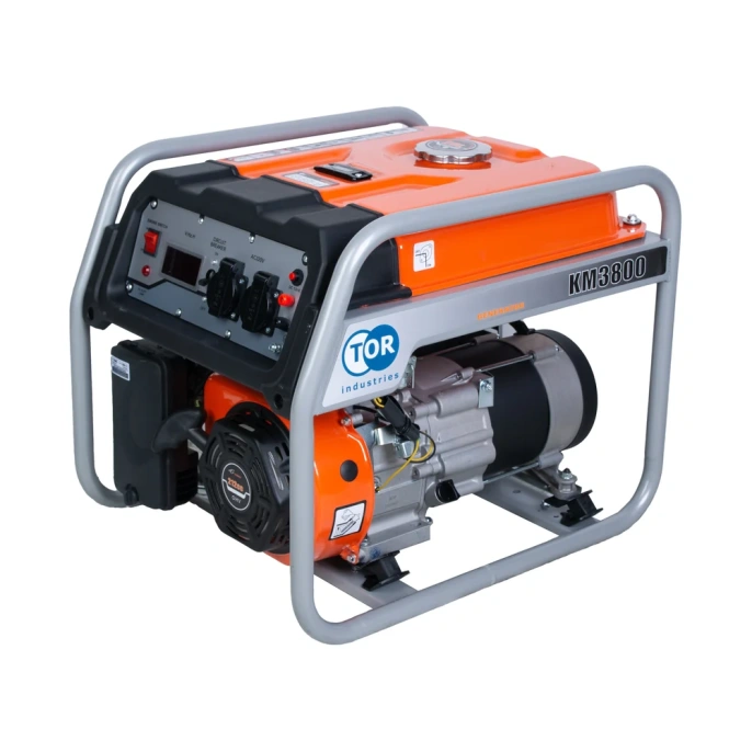 Бензиновый генератор TOR KM3800H 2,5кВт 220В 16л с ручным запуском 1011093
