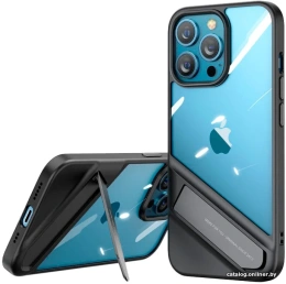 Накладка силиконовая UGREEN LP526-90153 для Apple iPhone 13 Pro, с подставкой, Black (90153_)