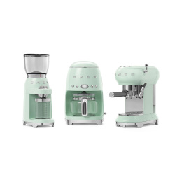 Кофемолка SMEG Стиль 50-х, Кофемолка с коническими жерновами, пастельный зеленый CGF01PGEU