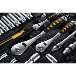 Набор инструментов Inforce 150 предметов 1/2" & 3/8" & 1/4", Сталь Cr-V, Сталь Cr-V, Профессиональный, 06-07-21