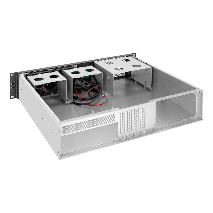 Серверный корпус ExeGate Pro 2U400-04 <RM 19", высота 2U, глубина 400, без БП, 2*USB> EX297726RUS