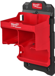 Станция хранения Milwaukee PackOut (4932480712) (для шуруповертов, винтовертов, гайковертов, вмещает до двух инструментов, механизм щелчка и блокировки)