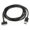 Кабель Gembird USB AM/Apple, для iPhone/iPod/iPad, 1м, черный, пакет CC-USB-AP1MB