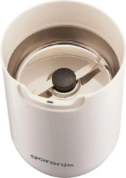 Кофемолка Gorenje SMK150SW 150Вт сист.помол.:одинарный нож вместим.:45гр белый