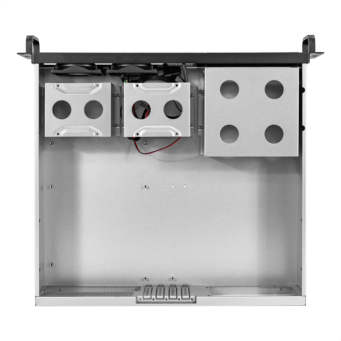 Серверный корпус ExeGate Pro 2U400-04 <RM 19", высота 2U, глубина 400, без БП, 2*USB> EX297726RUS