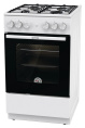 Плита Газовая Gorenje GG5A12WH белый без крышки реш.сталь