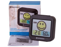 Метеостанция Bresser MyTime Smile, черная
