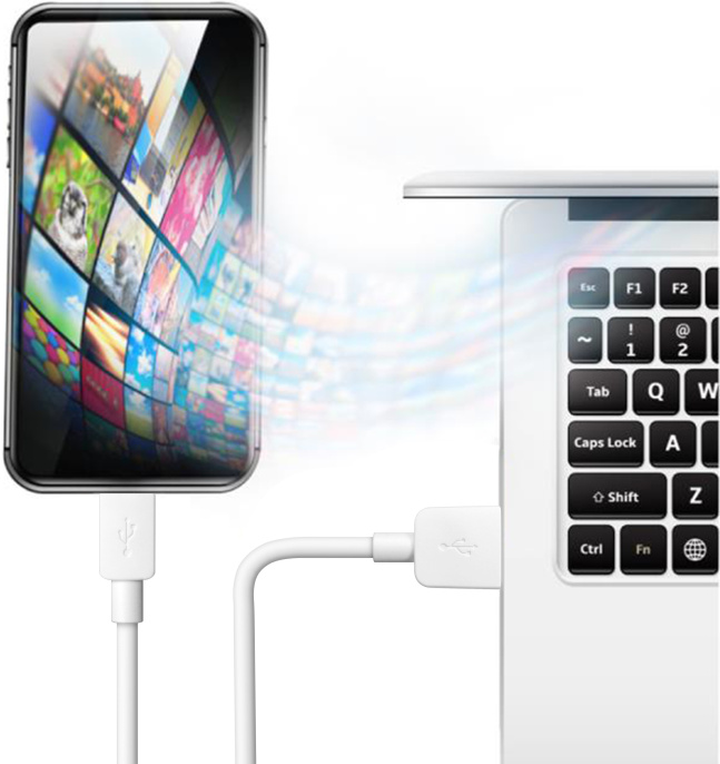 Defender USB кабель USB08-01C AM-TypeC, белый, 1m, пакет, 87495