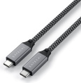 Кабель Satechi USB4 C to C длина 25 см. Цвет: серый космос (ST-U4C25M)