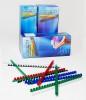 Пружины для переплета пластиковые Office Kit d 10мм 51-70лист A4 черный 100шт BP2020