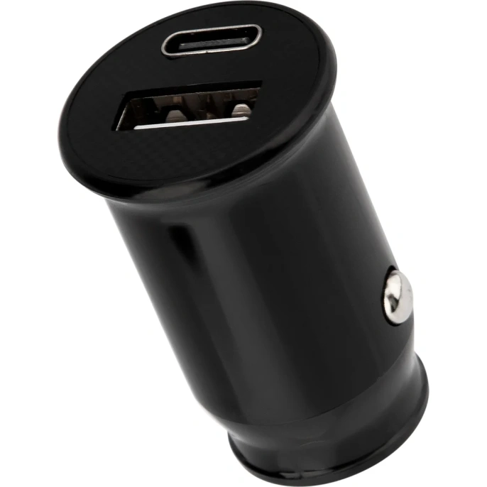 Автомобильное зарядное устройство REXANT usb-a+usb-c, 2.4 a черная 18-2228