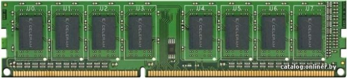Оперативная память QUMO 8GB DDR3 PC3-12800 QUM3U-8G1600C11L  8 ГБ, 1 модуль DDR3 DIMM, частота 1600 МГц, CL 11T, напряжение 1.35 В