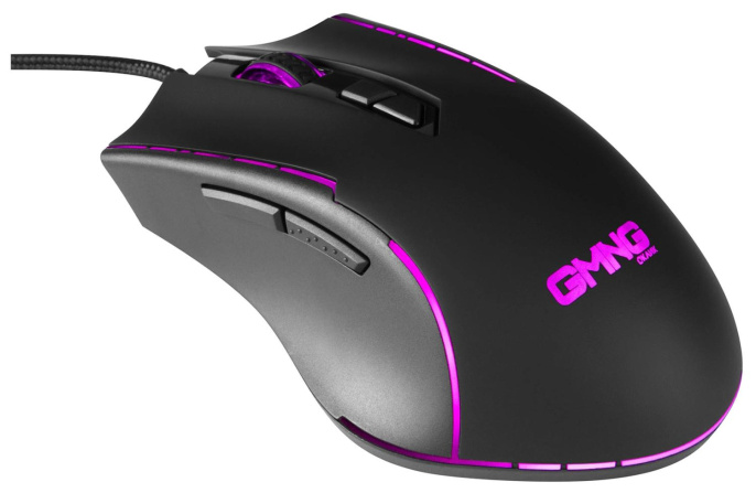 Мышь проводная GMNG 950GM, игровая, оптическая, USB, 7200dpi, черный [1533300]