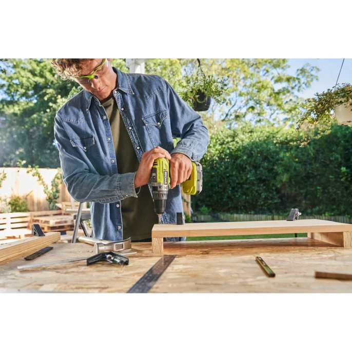 Ударная дрель-шуруповерт Ryobi ONE+ R18PD3-0  без аккумулятора в комплекте 5133002888