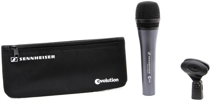  Микрофон проводной Sennheiser E 835-S черный (004514)