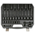 Набор головок торцовых 1/2"DR, длинные, короткие, 9-30 мм, ударные с переходниками, 40 предметов YATO YT-10555