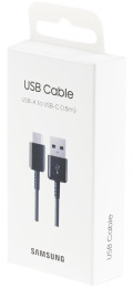 Кабель SAMSUNG EP-DG930IBRGRU,  USB Type-C (m) -  USB (m),  1.5м,  черный