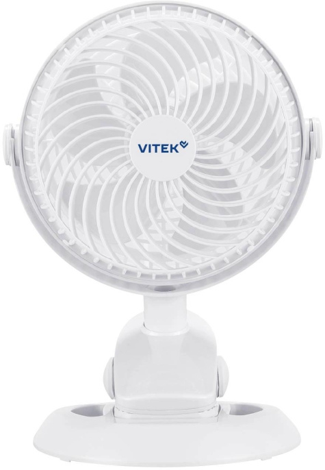 Вентилятор настольный Vitek VTF-06U, белый