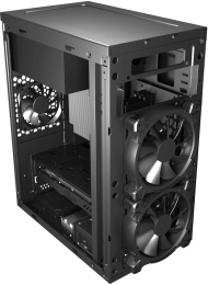 Корпус mATX Digma DCC-MN306, Mini-Tower, без БП, черный
