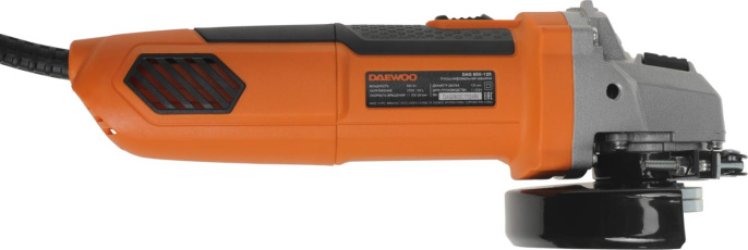 Углошлифовальная машина Daewoo DAG 850-125 850Вт 11000об/мин рез.шпин.:M14 d 125мм