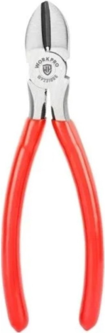 Бокорезы WorkPro WP231006 160мм материал: углеродистая сталь, высокопрочная кованая сталь, термообработанный с полной полировкой