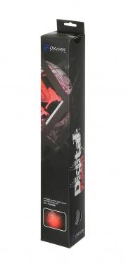 Коврик для мыши Oklick OK-FP0400 L красный, ткань, 400х320х2мм