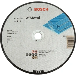 Отрезной круг Standard For Metal 230x1.9 мм Bosch 2608619770