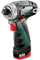 Дрель-шуруповерт METABO Powermaxx BS Basic Set, 2Ач,  с двумя аккумуляторами [600080710]
