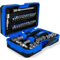 Набор бит vertextools 38 предметов, держатель,трещотка, удлинитель, кардан, головки 0033-38