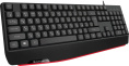 Клавиатура проводная DEFENDER Atom (Атом) HB-546 RU черный (USB, 104 клавиши) (45546)