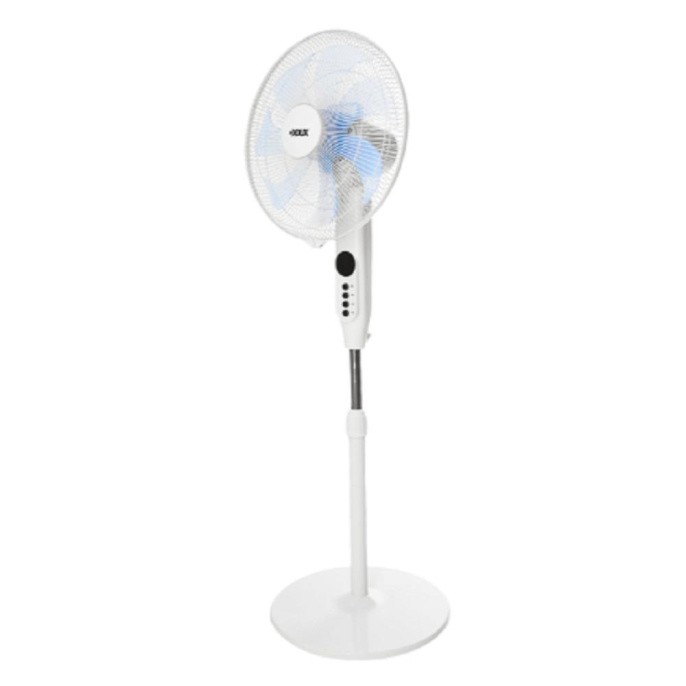 Rexant 60-0221 Вентилятор напольный белый, 7 лопастей, д/у управление, 50Вт Dux