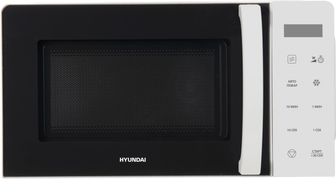 Микроволновая Печь Hyundai HYM-D3029 20л. 700Вт белый/черный