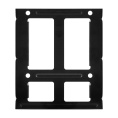 Салазки переходник ExeGate HD-22T3M для установки 2xHDD/SSD 2.5" в отсек 3.5" металлические EX292544RUS