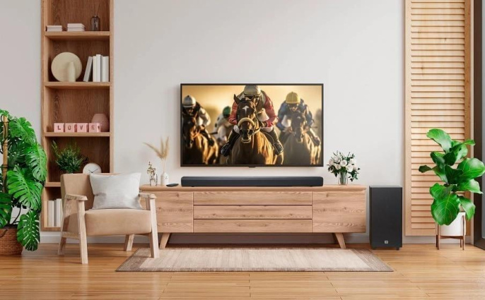 Саундбар JBL Cinema SB580 3.1 240Вт +200Вт черный