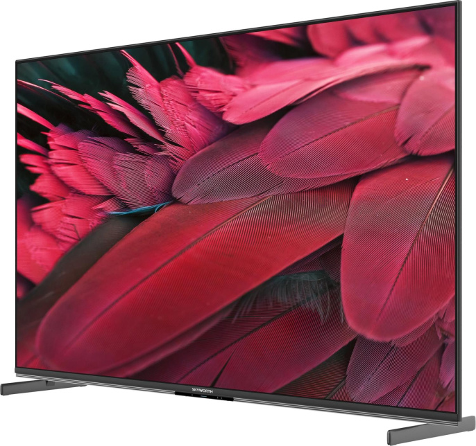 Телевизор ЖК 55" Skyworth, Ultra HD, Mini LED, Matte Screen, 400Nit, Local Dimming Zone 112, Google TV, DVB-T2/C/S2, 2.1.2ch Sound 30W + 20W SUB Dolby Atmos, 180° звуковое поле, 120Hz, Freesync Premium AMD , Karaoke Mode, 3 HDMI, 2 USB, Digital Au (5