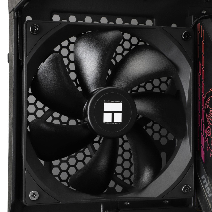 Кулер для корпуса Case Cooler Thermalright TL-C14C 140x140x25mm, 4-pin PWM, 75.8CFM, 26.4dBA, 1500RPM, Black