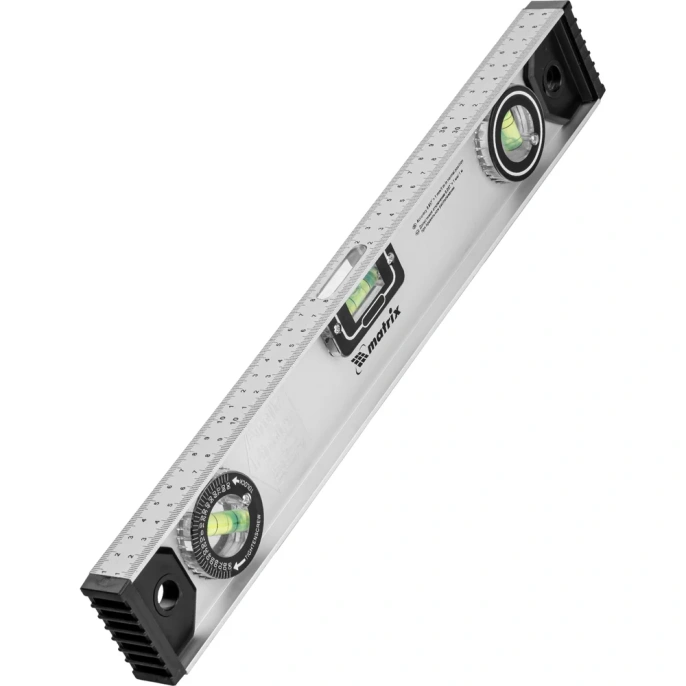 Алюминиевый уровень 400 мм MATRIX Рельс 34020