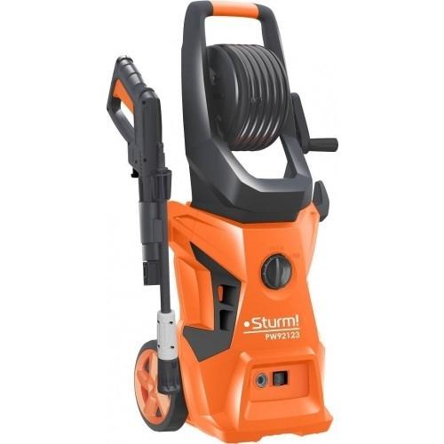 Sturm! PW92123 Мойка высокого давления Sturm!, 2.3кВт, 165 бар, ШВД-10м, самовсасыв., катушка, колеса [PW92123]