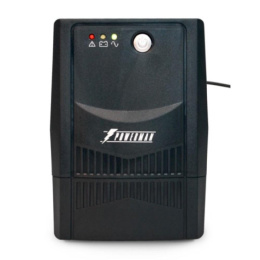 Источник бесперебойного питания Powerman Back Pro 650 (мощность: 650ВА/360Вт, 50Гц, напряжение при работе от сети: синусоидальное 220В ± 10%, напряжение при работе от батареи: модифицированная синусоида 220В ± 10%, время перехода сеть-батарея: 2-4мс, свин