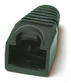 Изолирующий колпачок Rj-45 Hyperline BOOT-BK-10 черный
