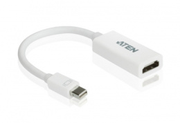 ATEN VC980-AT Конвертер, Mini DisplayPort HDMI, Mini DisplayPort HDMI, Male Female, без Б.П., 1920x1200/1080p