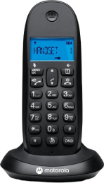 Радиотелефон Motorola C1001CB+, черный [107c1001сb+]