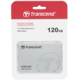 Твердотельный диск 120GB Transcend, 220S, SATA III [R/W - 420/550 MB/s] (TS120GSSD220S)
